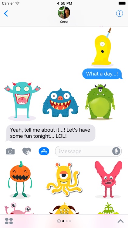 Monster Messages 2 by Sam Martin