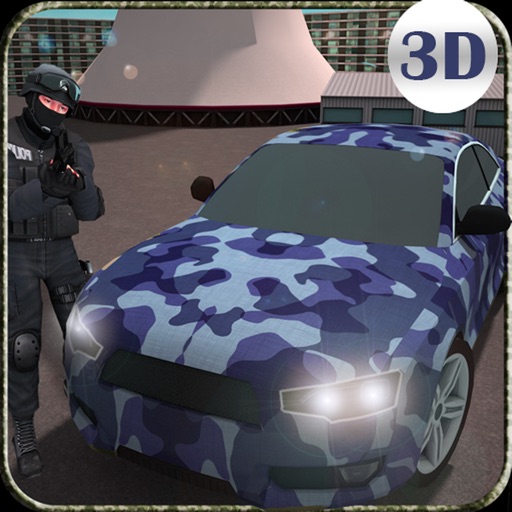 US Army Extreme Car Driver. Military Car Games. Icon