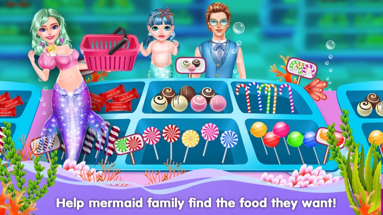 Mermaid supermarket shopping screenshot-3