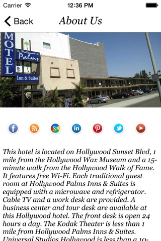 Hollywood Palms Inn & Suites CA screenshot 2