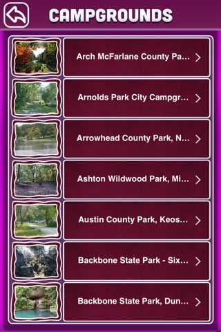 Iowa Campgrounds Offline Guide screenshot 2