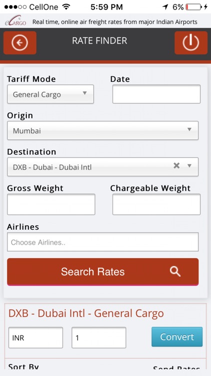 Air Freight Rates