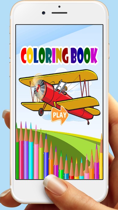 How to cancel & delete Airplanes Coloring Book Games For Kids from iphone & ipad 1