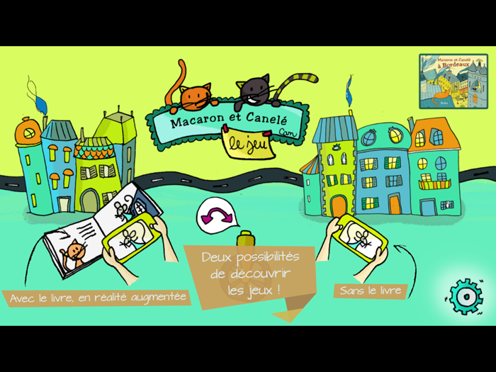 Macaron et Canelé 1, le jeu pour IPad