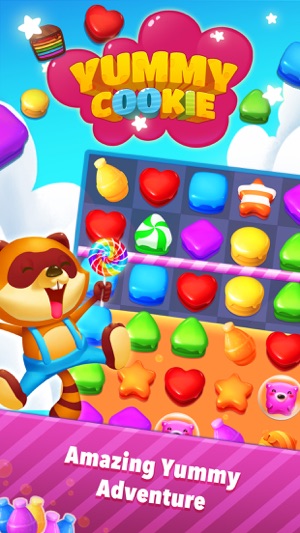 Yummy Cookie - Match 3 Game(圖1)-速報App