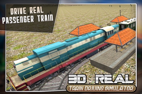 Real Train Driving Sim 3D screenshot 2