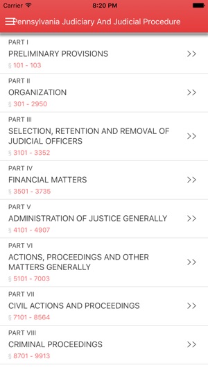 PA Judiciary and Judicial Procedure