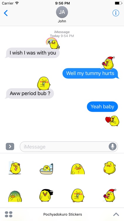 Duckling Animated Gifs Emoji screenshot-3