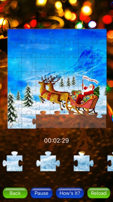 Awesome X'mas Jigsaw puzzles screenshot 3
