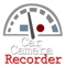 Car Camera Recorder allows to record video from your device with additional info on the recording: