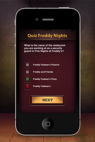 Fun Quiz For Freddy Nights screenshot 4