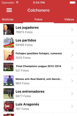 Colchonero -  "para fans del Atlético de Madrid" screenshot 3