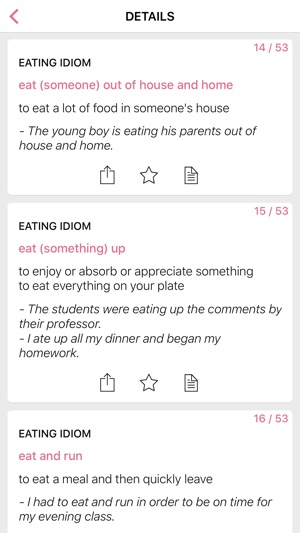 Food Business idioms in English(圖2)-速報App