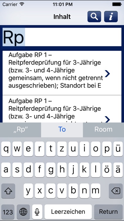 Aufgaben Reiten screenshot-3