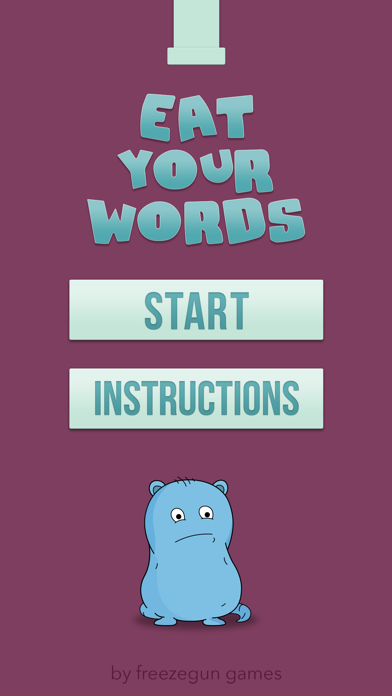 How to cancel & delete Eat Your Words - Word Puzzles from iphone & ipad 1
