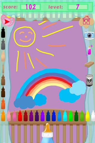 Angry Baby Draw - Hit The Milk Feeding Time Fun Game & Drawing Entertaining Experiance screenshot 4