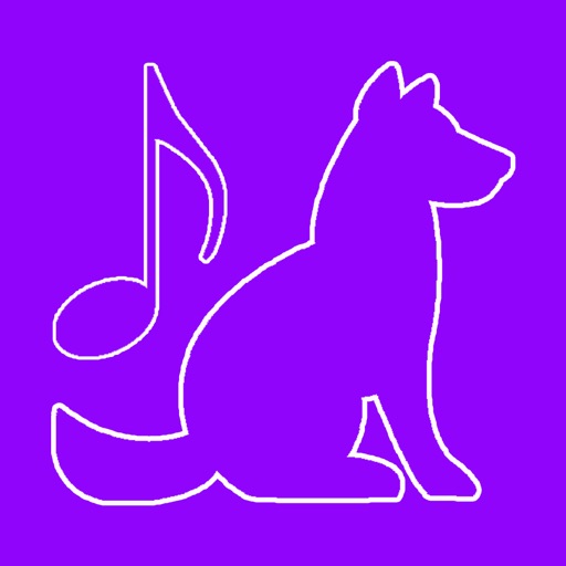 Barking Dog Sounds, Whistle Toy Icon