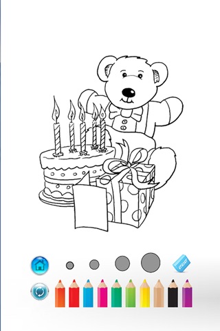 Teddy bear maker SpinArt - kids & toddlers educational game screenshot 2