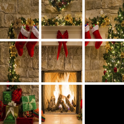 Christmas Sliding Puzzler iOS App