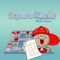 The object of Square Mania is to select and arrange the missing numbers to complete the puzzle so that each equation is correct