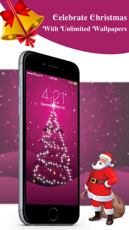 Christmas Live Wallpapers™ & Custom Backgrounds HD screenshot-3