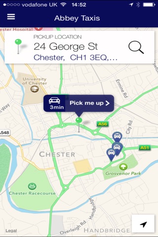 Abbey Taxis screenshot 2