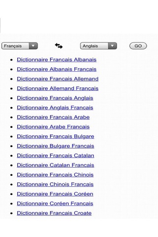 Dictionnaire Multilingue Gratuit screenshot 2