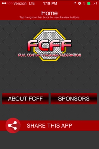 Full Contact Fighting Federation app screenshot 2