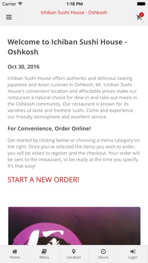 Ichiban Sushi House - Oshkosh(圖1)-速報App