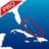 Aqua Map Bahamas Pro - GPS Wavey Line Charts