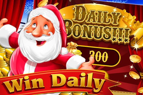 Santa Gift Giving on Christmas in the Village Slots screenshot 3