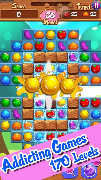 Fruit Farm Splash Mania - Match and Pop 3 Blitz Puzzle