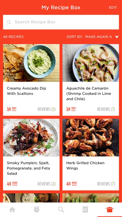 Epicurious Recipes & Food Videos screenshot-0