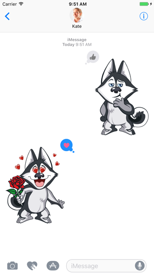 Husky - Stickers for iMessage(圖2)-速報App