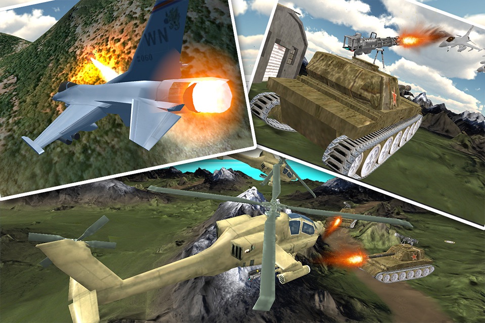 Air Force Fighter Jets Strike 3D Flight Simulator screenshot 2