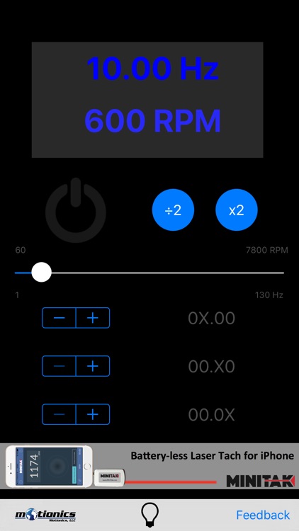 Strobe Light Tachometer