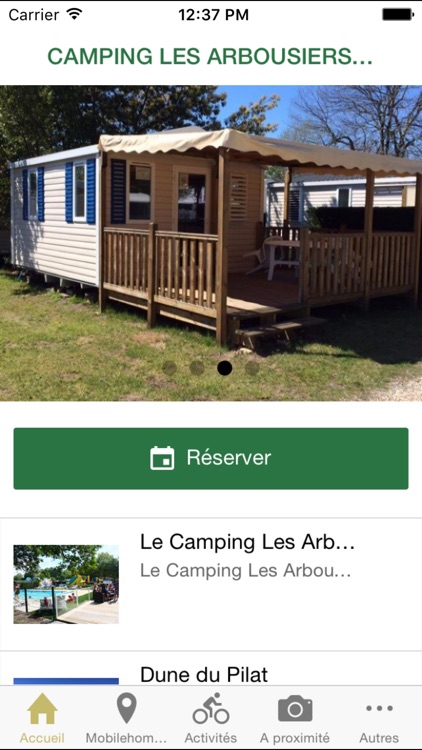 Camping Les Arbousiers