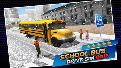 Winter school bus simulator - snow bus parking 3D 1.0.1 IOS -