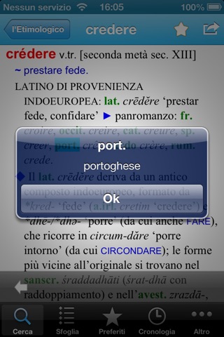 l'Etimologico screenshot 3