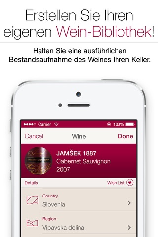 Wine Notes - Rate, Track and Share Your Wine screenshot 3