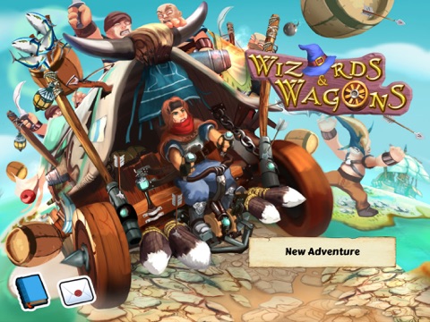 Wizards and Wagons на iPad