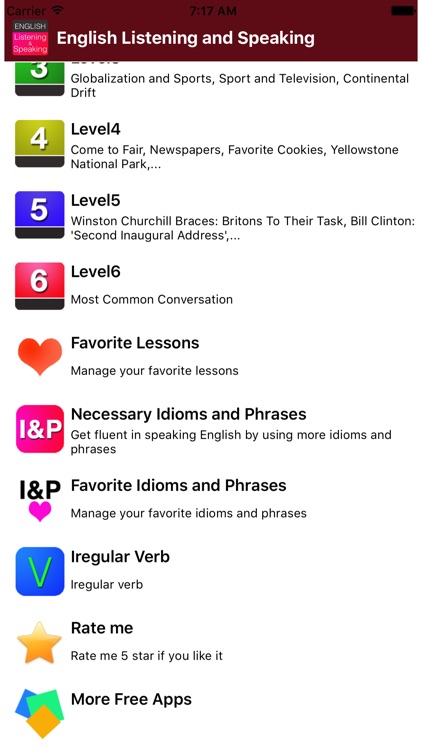 English Listening and Speaking Practice