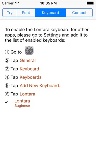 Lontara Font and Keyboard screenshot 2