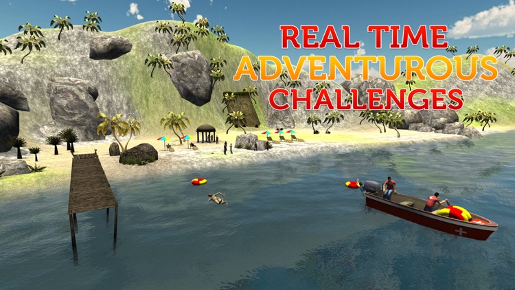 Lifeguard Rescue Boat – Sailing vessel game