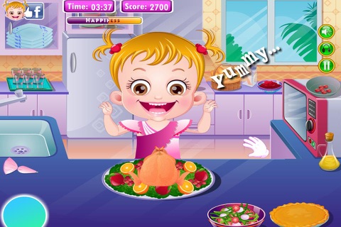 Baby Hazel : House Party & Dinner screenshot 2