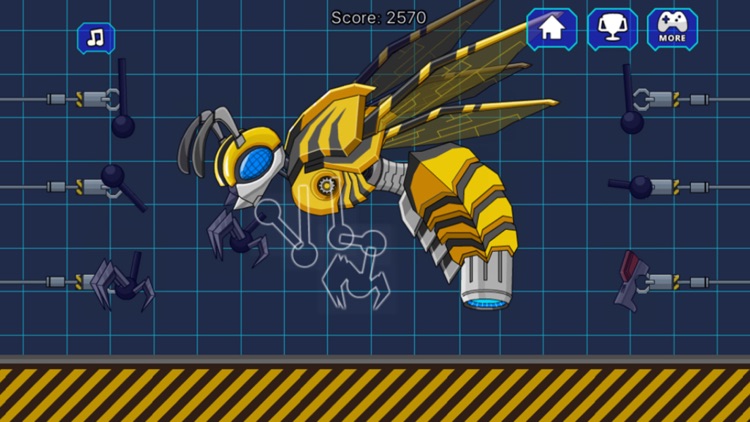 Toy Jurassic Robot Bee