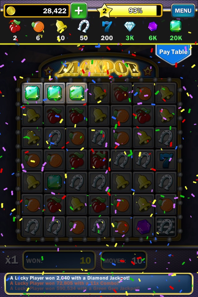 Jackpot Gems screenshot 2