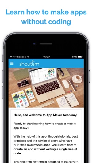 App Maker Academy - make apps without coding(圖1)-速報App