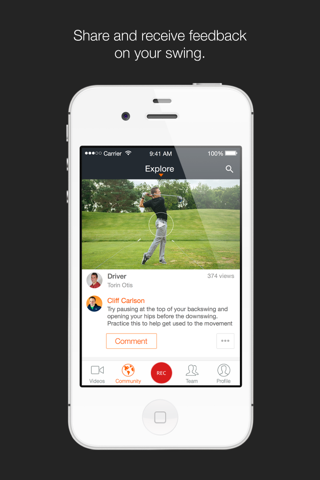 Hudl Technique Golf screenshot 4