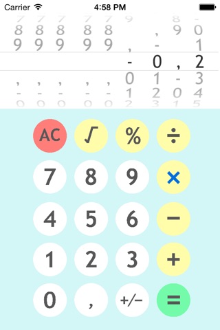 Picker Calculator with animated display screenshot 2